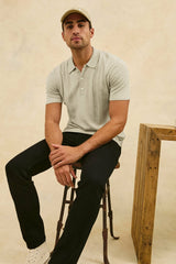 CILLIAN POLO SHIRT - SILVERSAND| Rails US