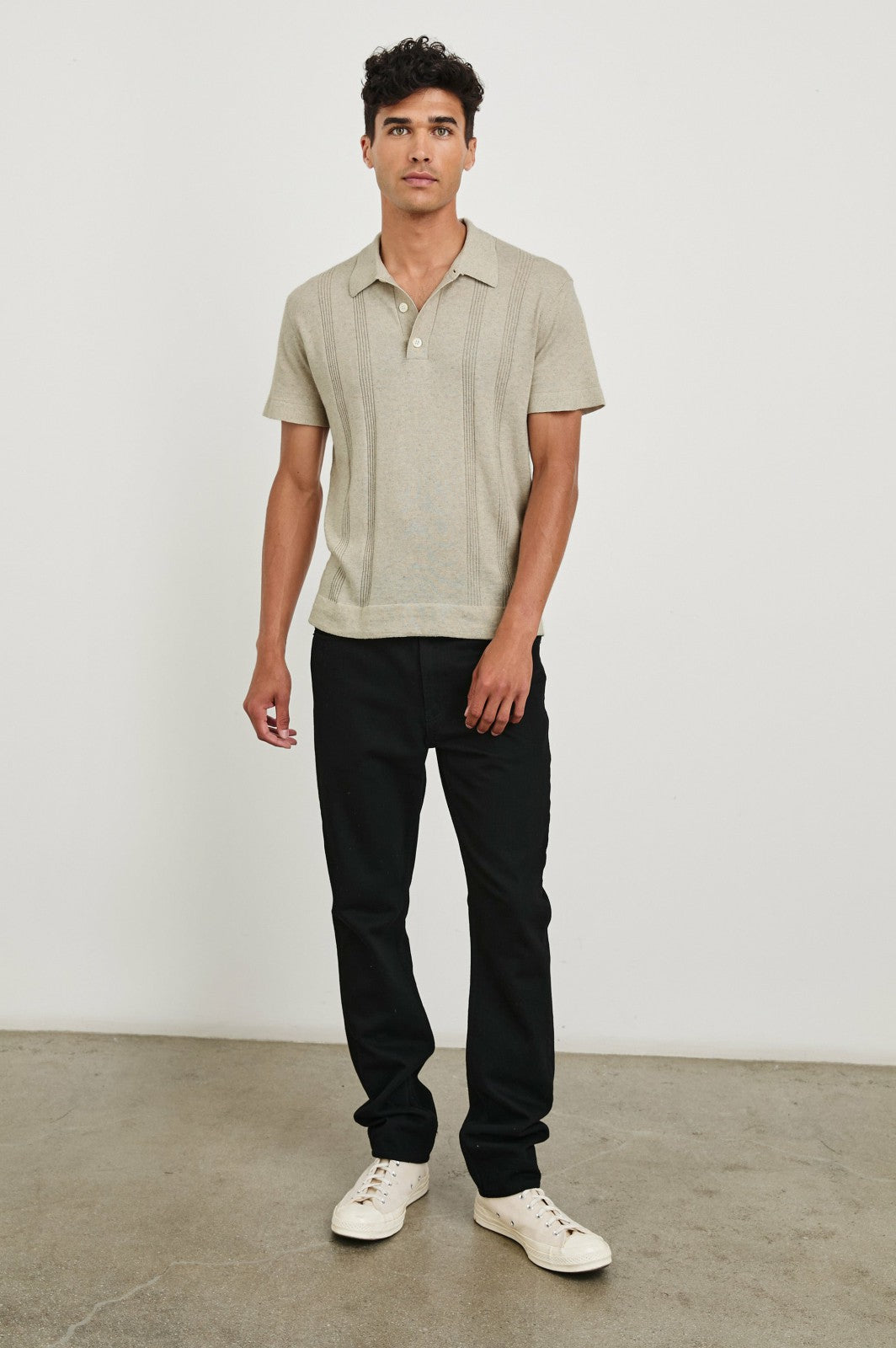 CILLIAN POLO SHIRT - SILVERSAND| Rails US
