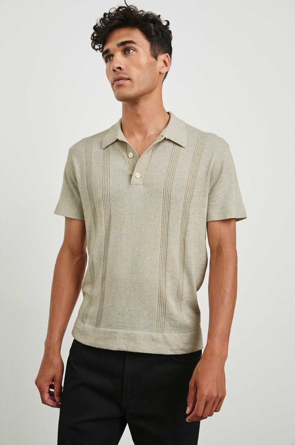 CILLIAN POLO SHIRT - SILVERSAND| Rails US