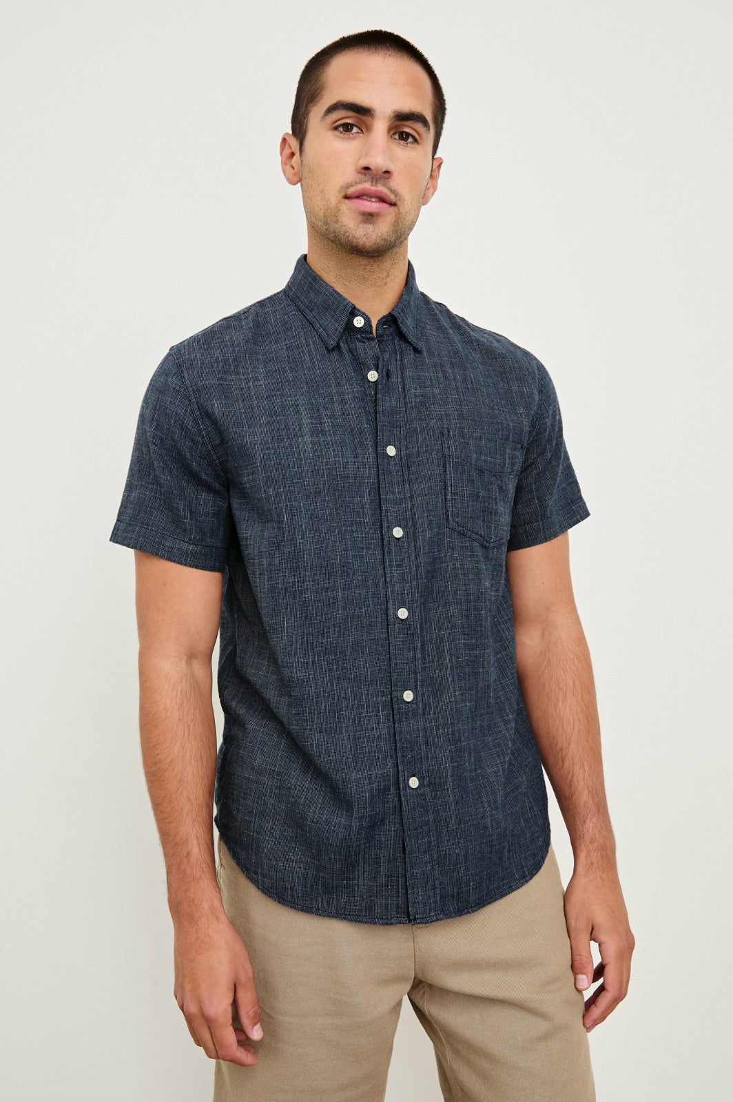 FAIRFAX SHIRT - NAVY ETCH| Rails US