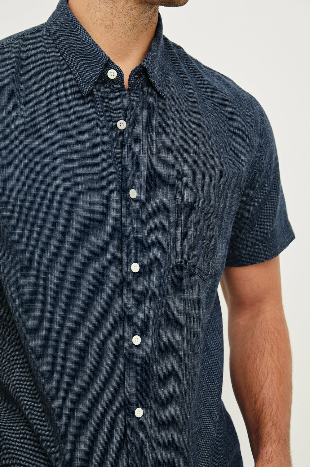 FAIRFAX SHIRT - NAVY ETCH| Rails US