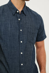 FAIRFAX SHIRT - NAVY ETCH| Rails US