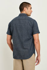 FAIRFAX SHIRT - NAVY ETCH| Rails US