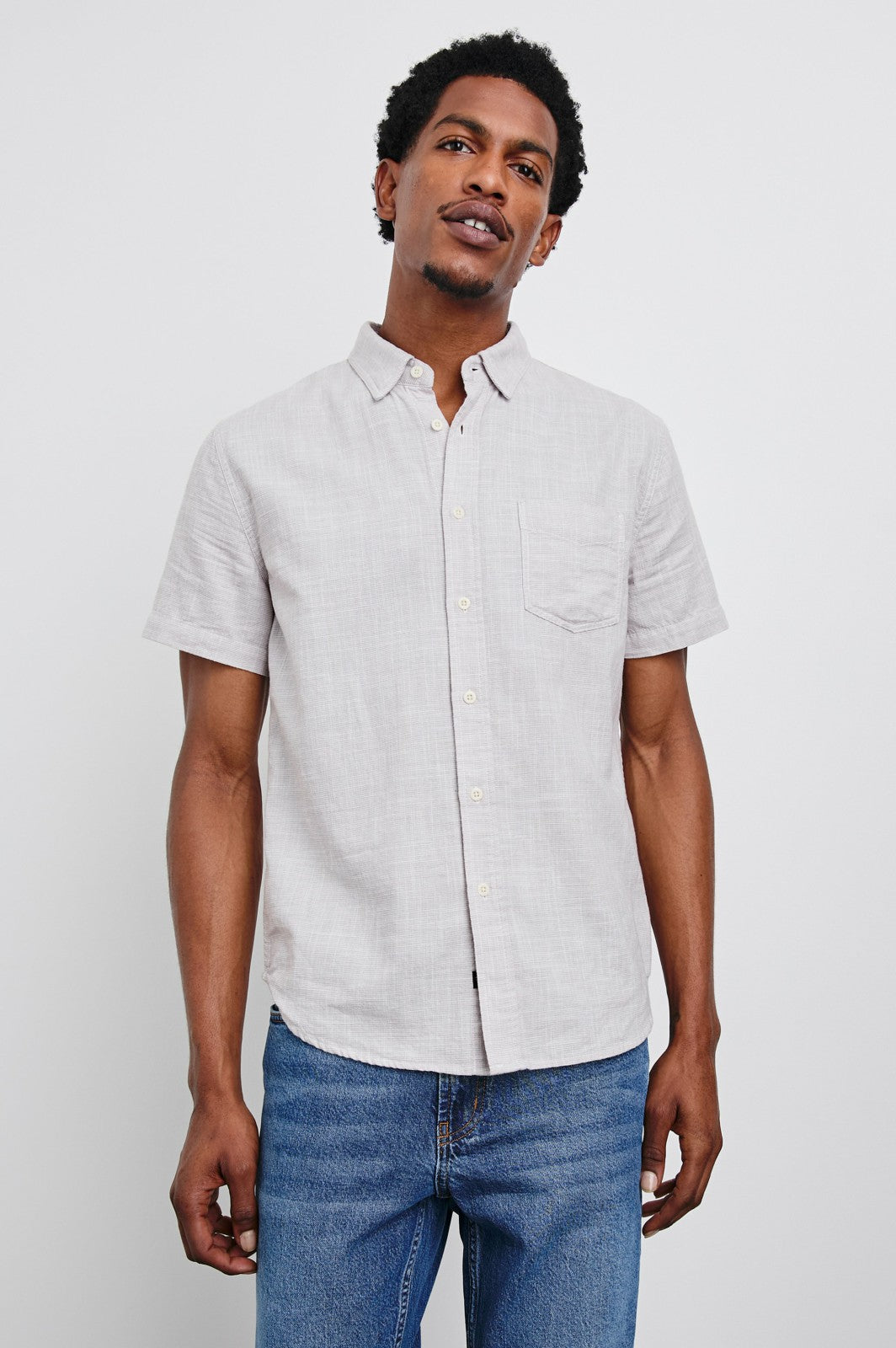 FAIRFAX SHIRT - TAHINI ETCH| Rails discount