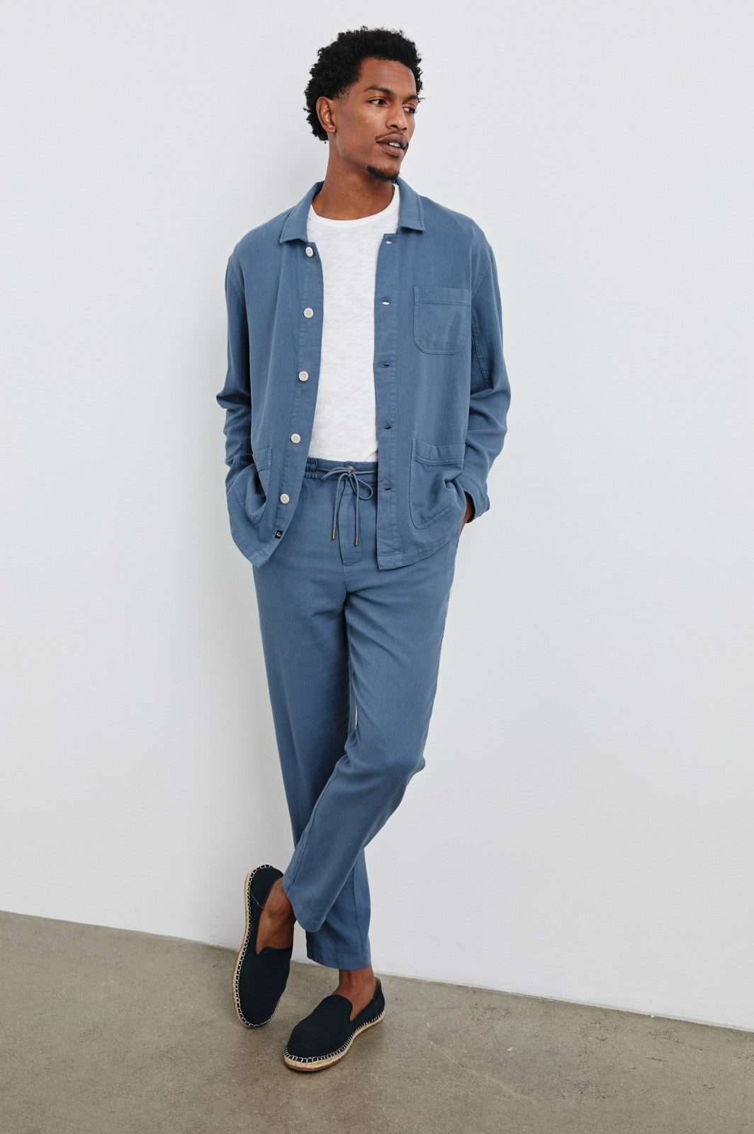 AMBROSE JACKET - WASHED BLUE| Rails near me