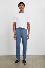 CALLUM PANT - WASHED BLUE| Rails outlet