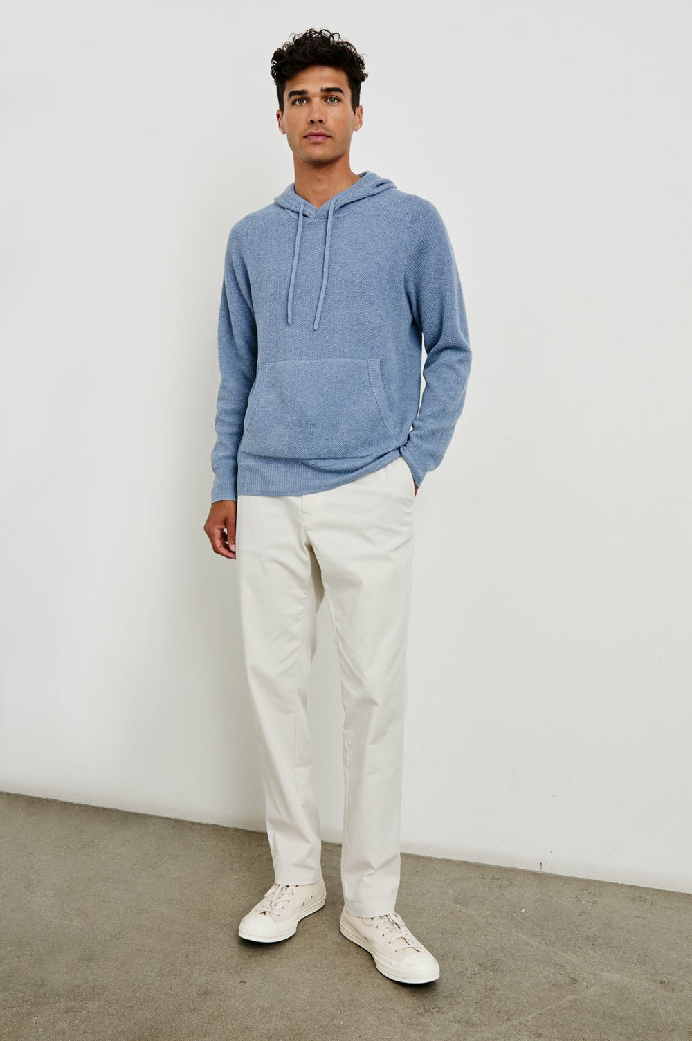MATADOR HOODIE - LIGHT BLUE HEATHER| Rails sale