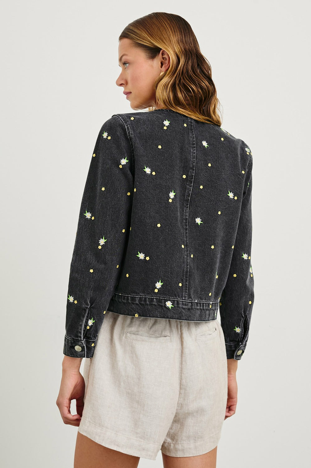 LIDO JACKET - ASH BLACK FLORAL| Rails online