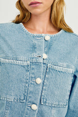 LIDO JACKET - HARBOR BLANKET STITCH| Rails online