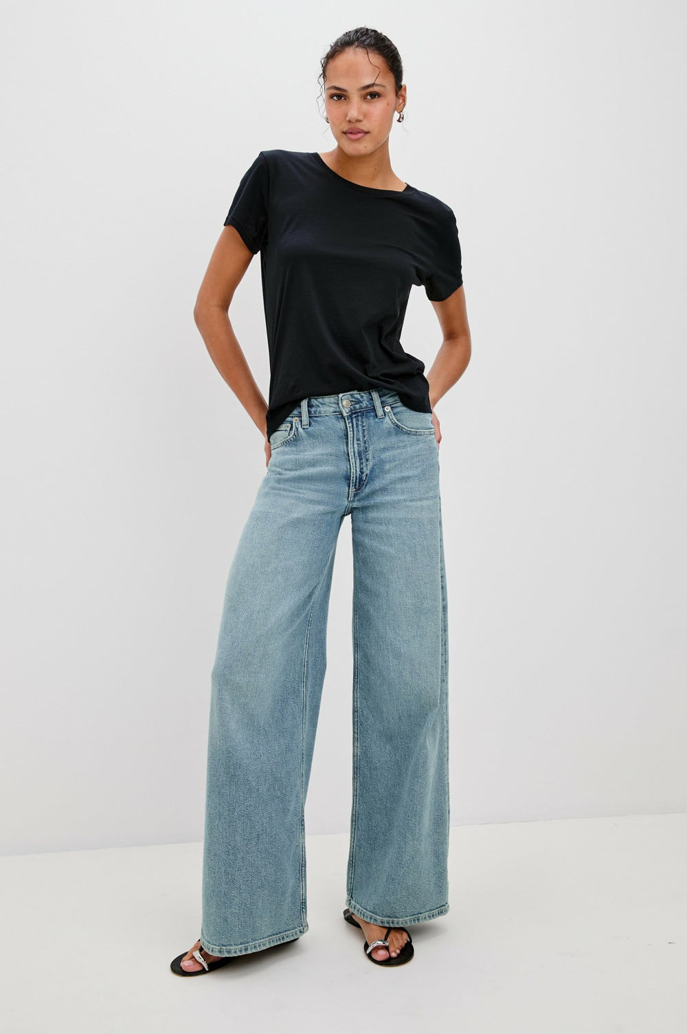 ANGELENO WIDE LEG - BLUE EYED GIRL| Rails on sale
