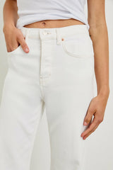 GETTY WIDE LEG - VINTAGE ECRU CUFFED| Rails sale