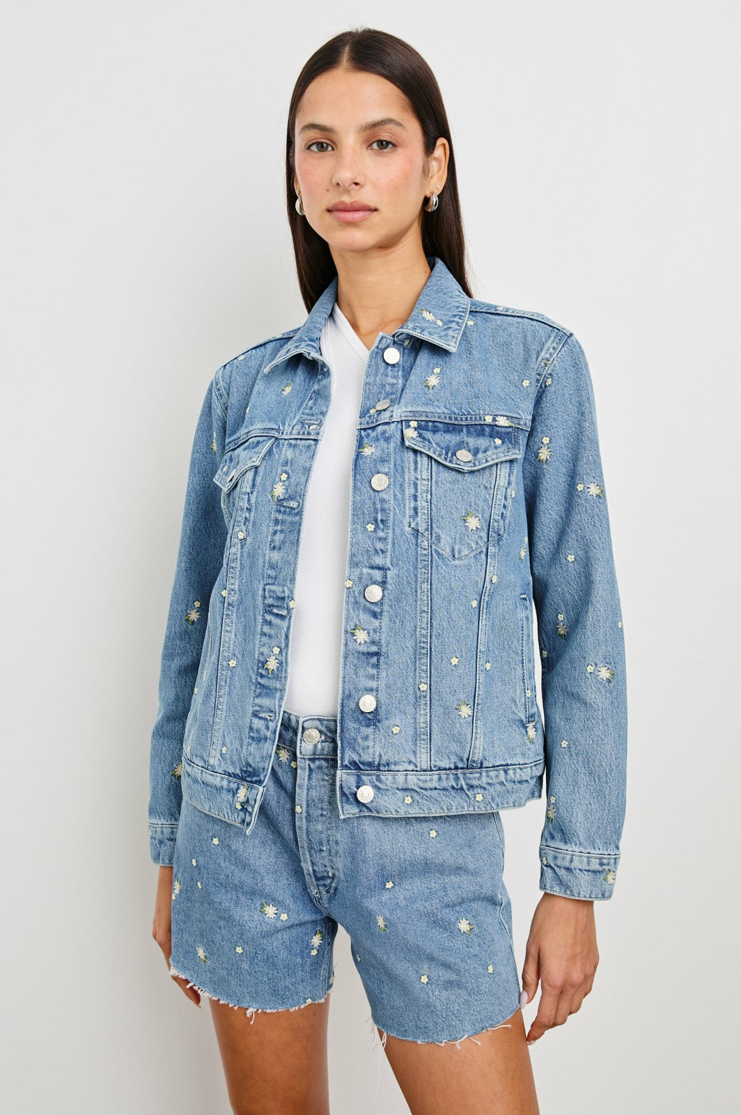 MULHOLLAND JACKET - INDIGO FLORAL| Rails outlet