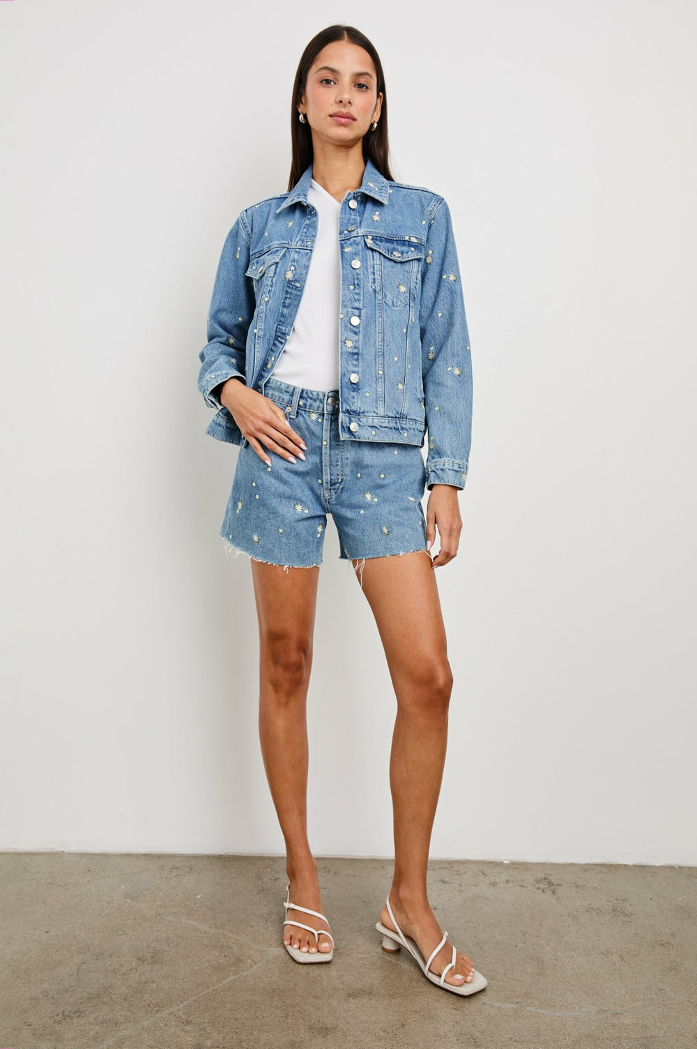 MULHOLLAND JACKET - INDIGO FLORAL| Rails outlet