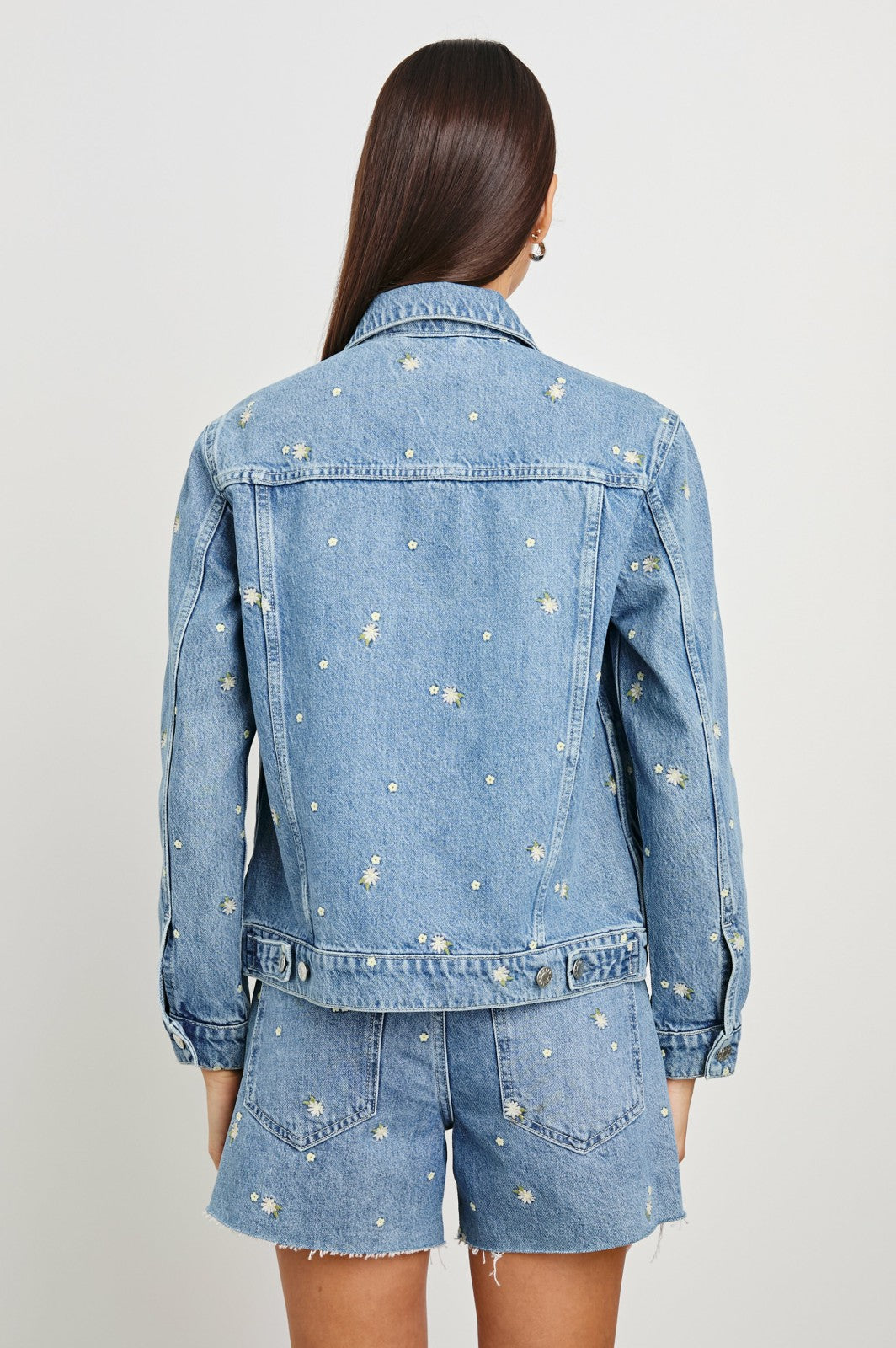 MULHOLLAND JACKET - INDIGO FLORAL| Rails outlet
