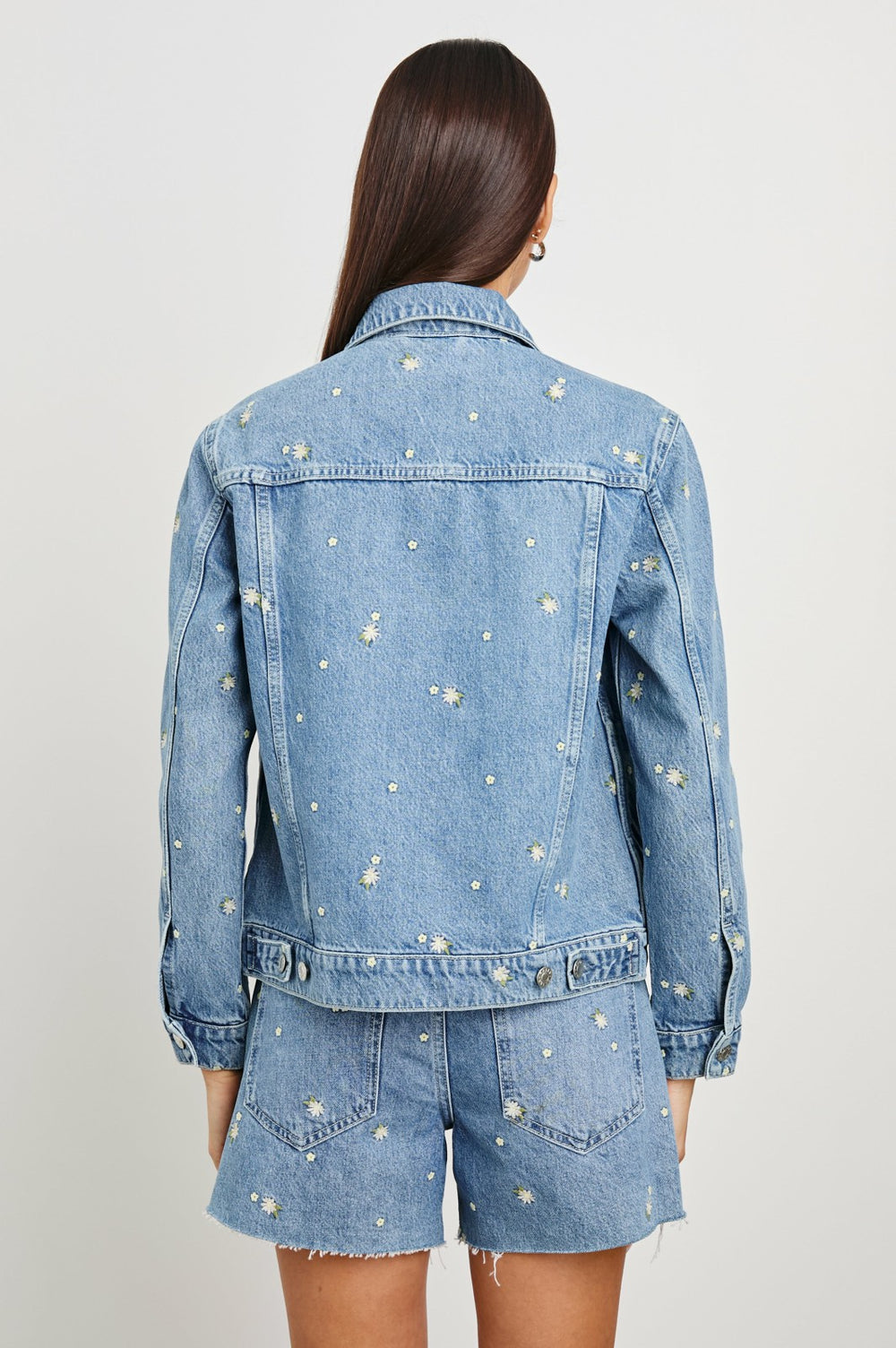 MULHOLLAND JACKET - INDIGO FLORAL| Rails outlet