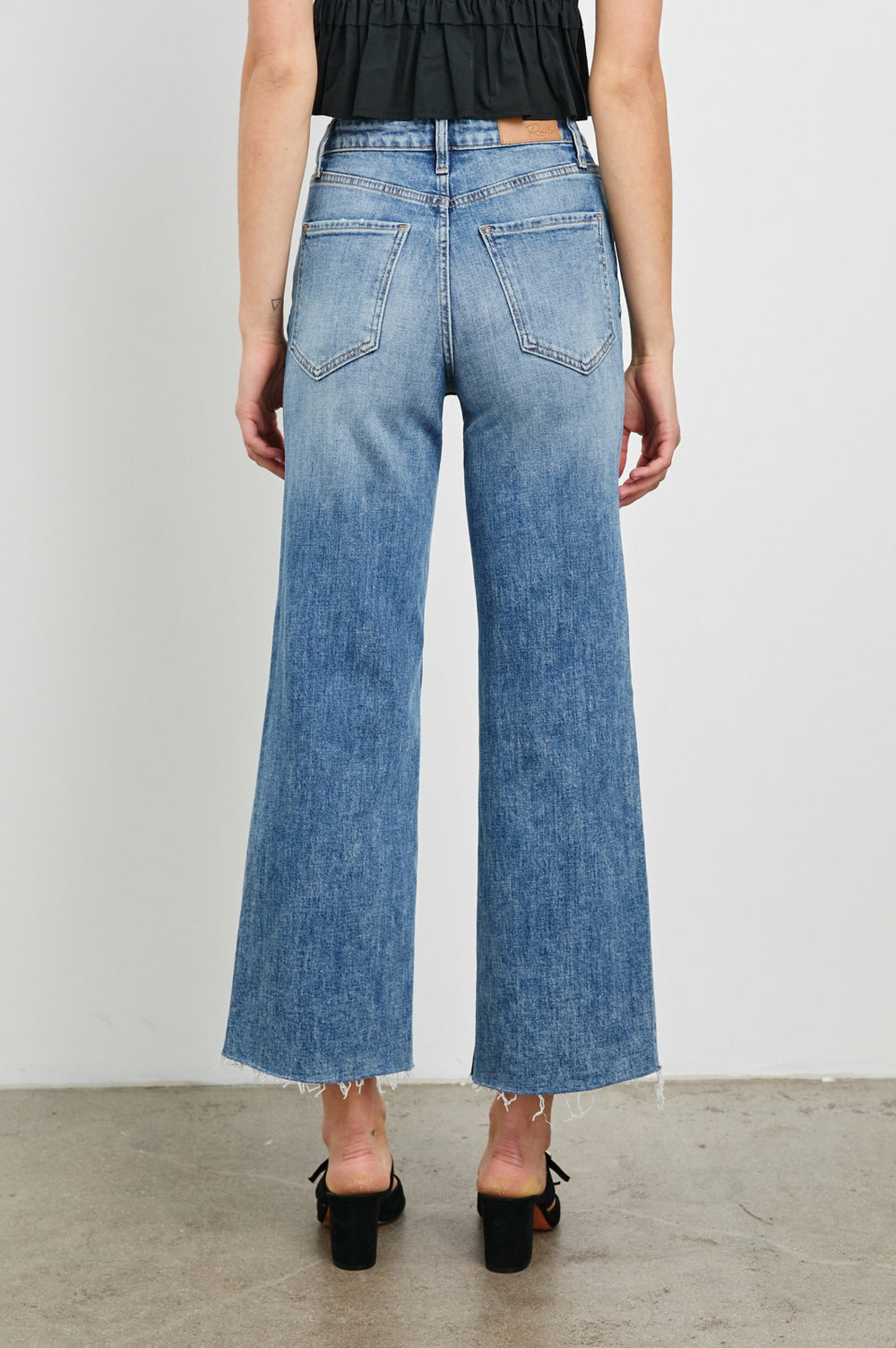 GETTY CROP WIDE LEG - TRADEWIND| Rails online