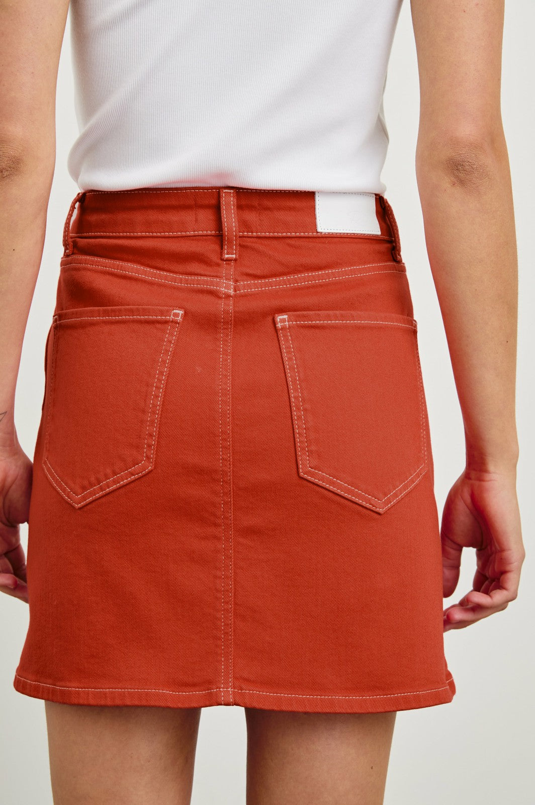 BURBANK SKIRT - TERRACOTTA| Rails sale