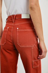 SILVERADO CARPENTER CROP - TERRACOTTA| Rails discount