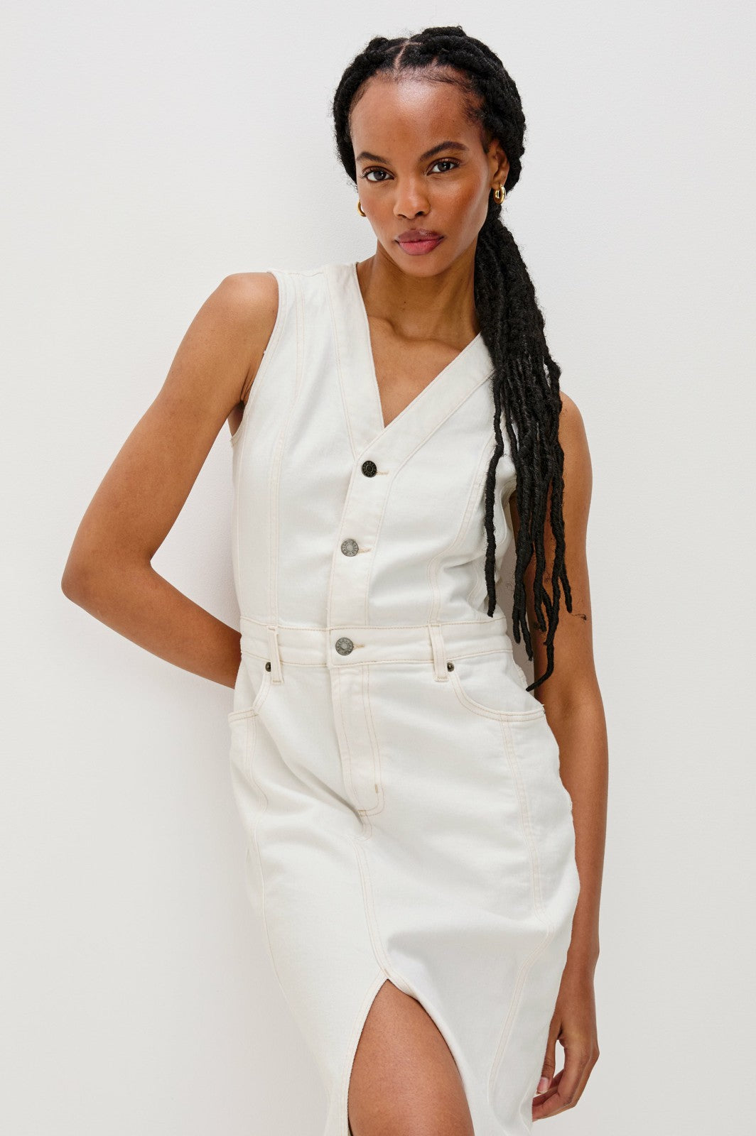 WESTWOOD DRESS - VINTAGE ECRU| Rails on sale