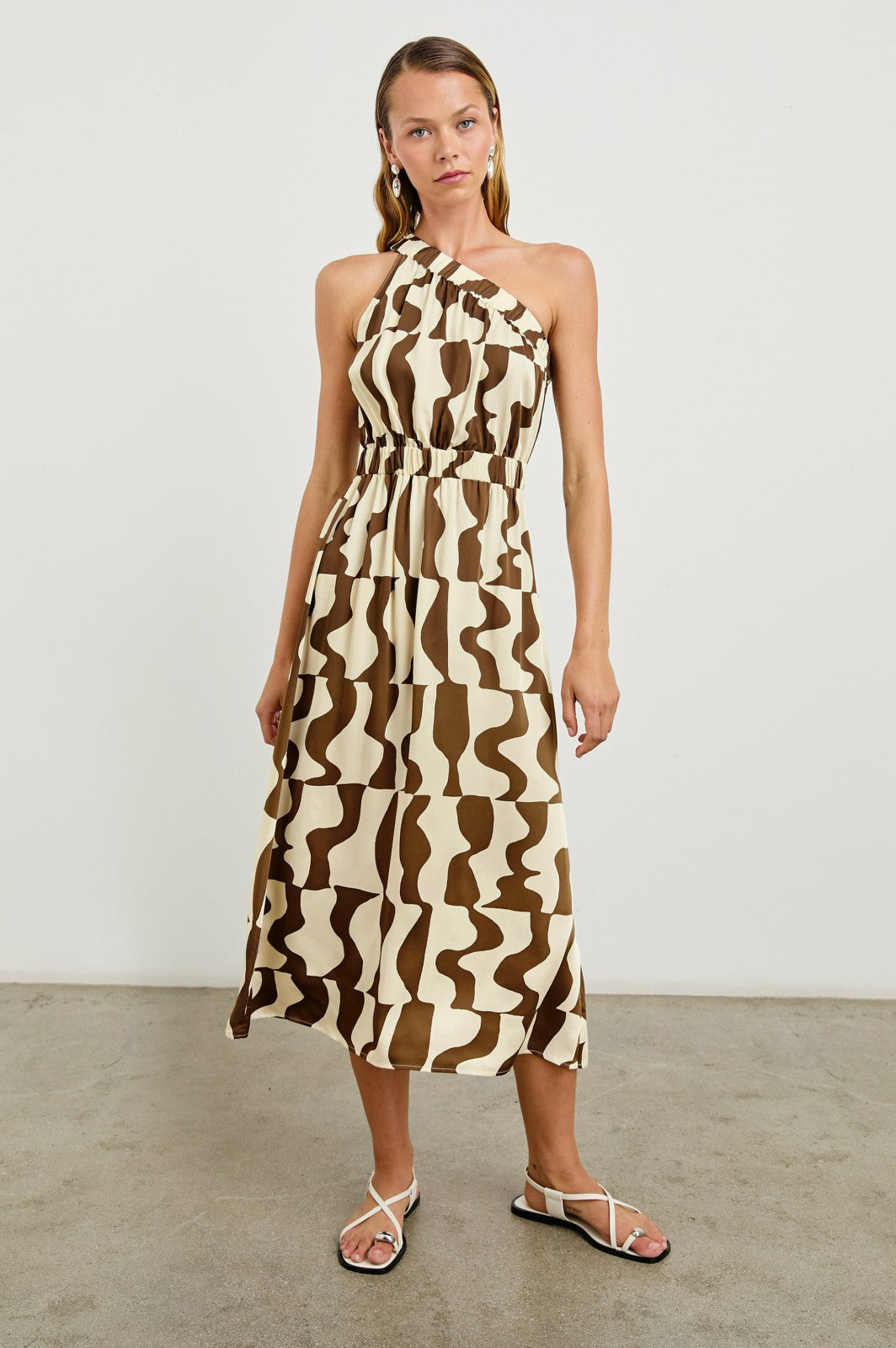 INDIA DRESS - COPPER NOTO| Rails outlet