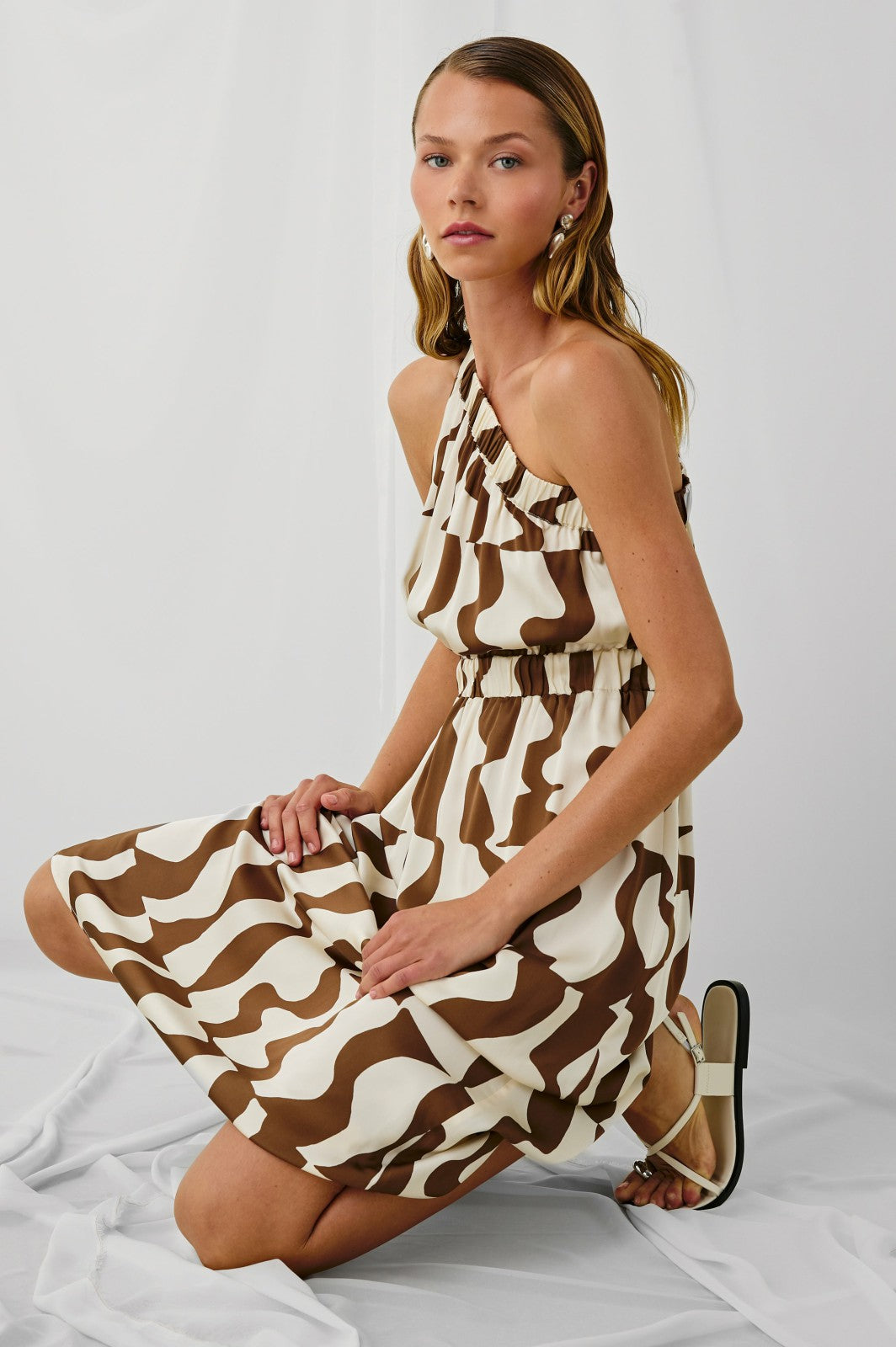 INDIA DRESS - COPPER NOTO| Rails outlet
