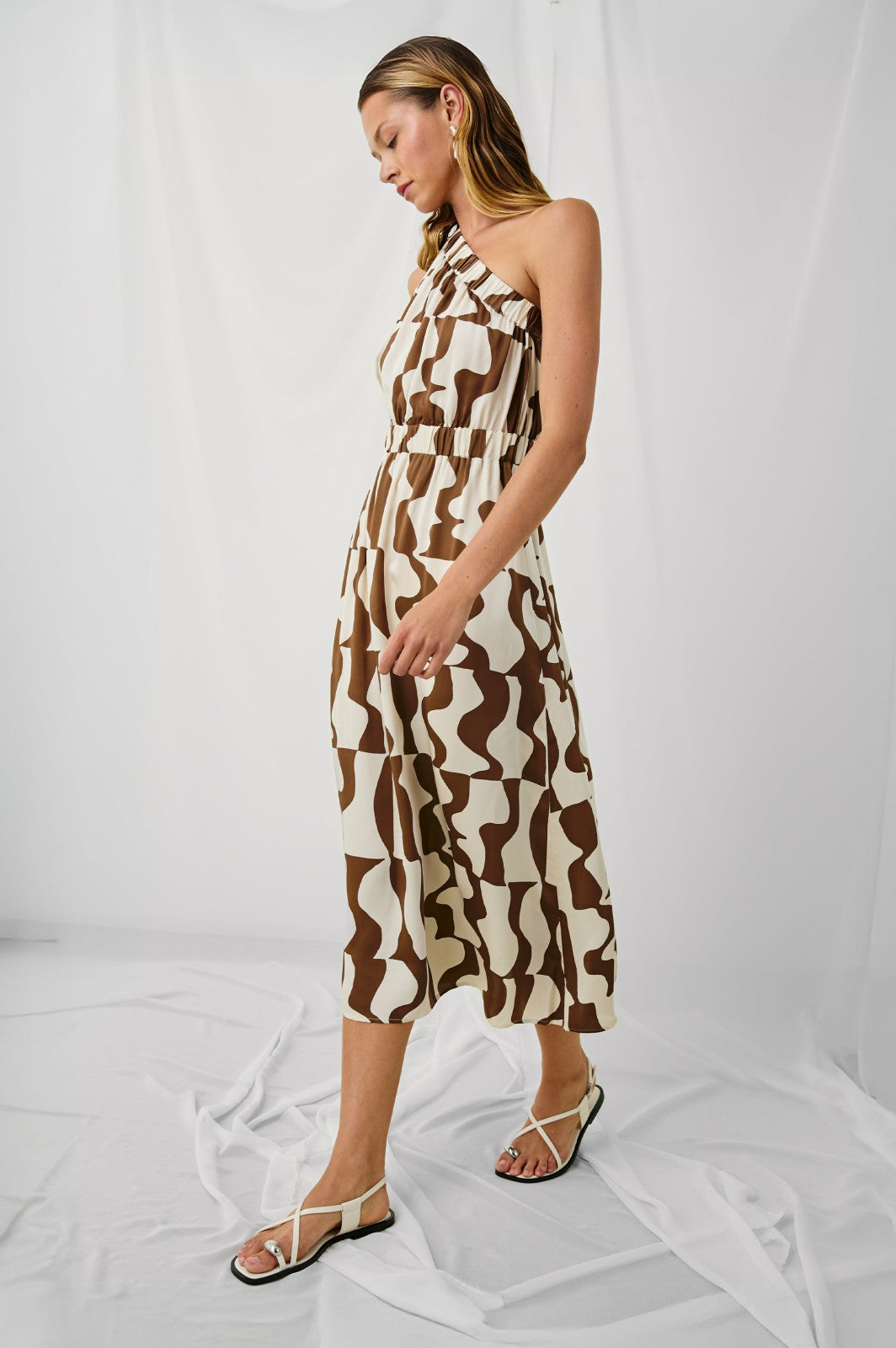 INDIA DRESS - COPPER NOTO| Rails outlet