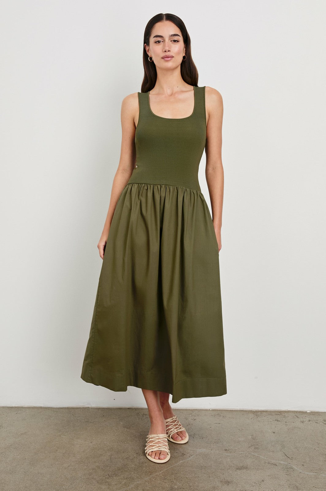 DIA DRESS - OLIVE| Rails on sale