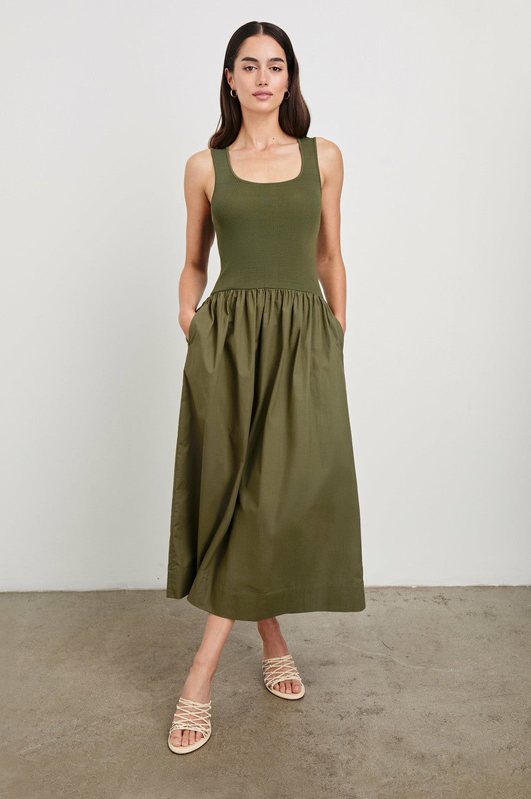 DIA DRESS - OLIVE| Rails on sale