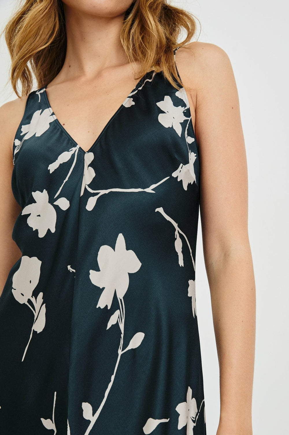 CAMELLIA DRESS - MIDNIGHT ROSES| Rails for sale