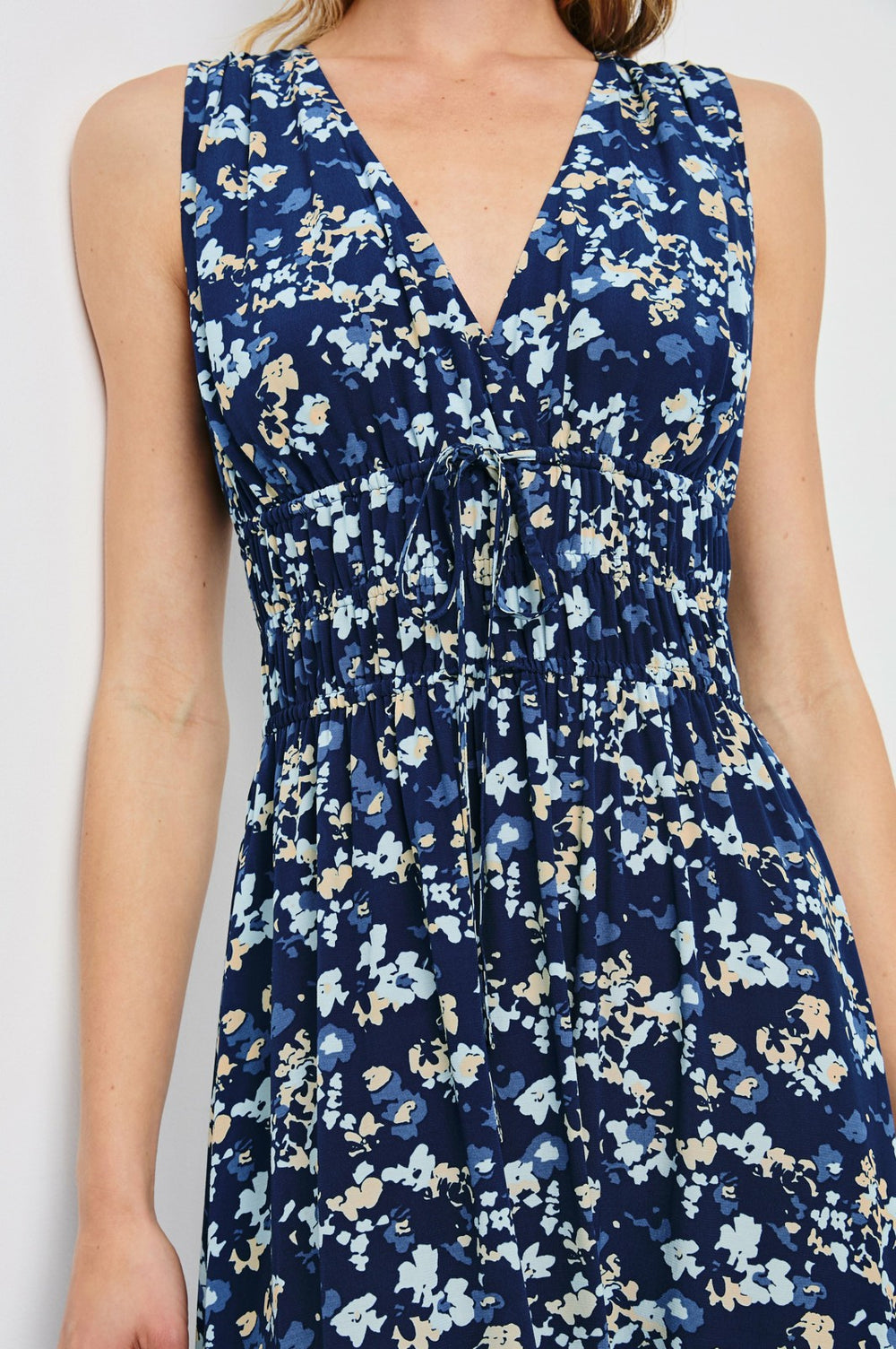 LILITH DRESS - NAVY FLORA| Rails on sale