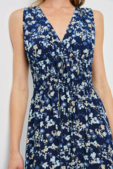 LILITH DRESS - NAVY FLORA| Rails on sale