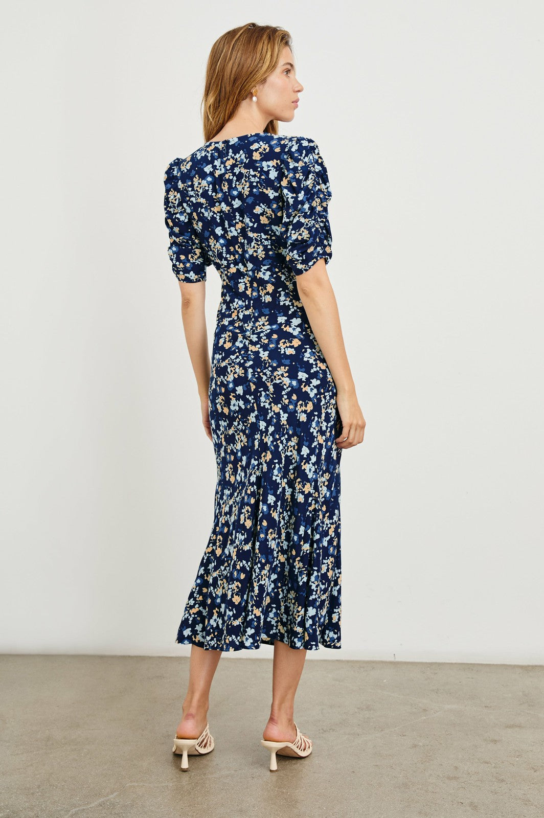 ZARIAH DRESS - NAVY FLORA| Rails discount