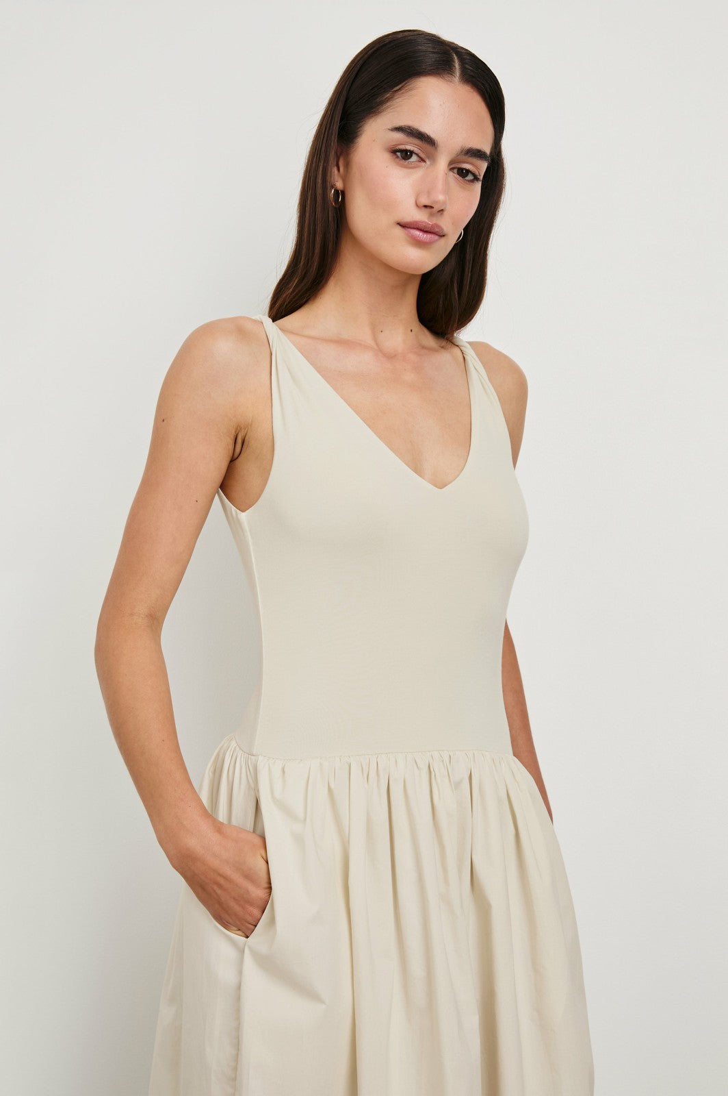 FRANCA DRESS - IVORY| Rails on sale