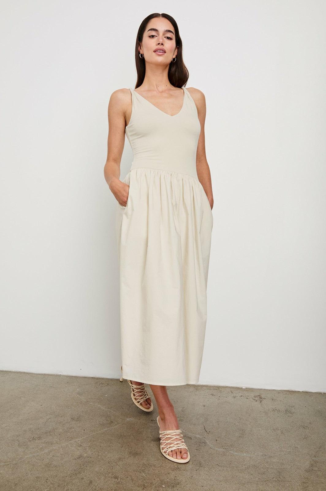 FRANCA DRESS - IVORY| Rails on sale