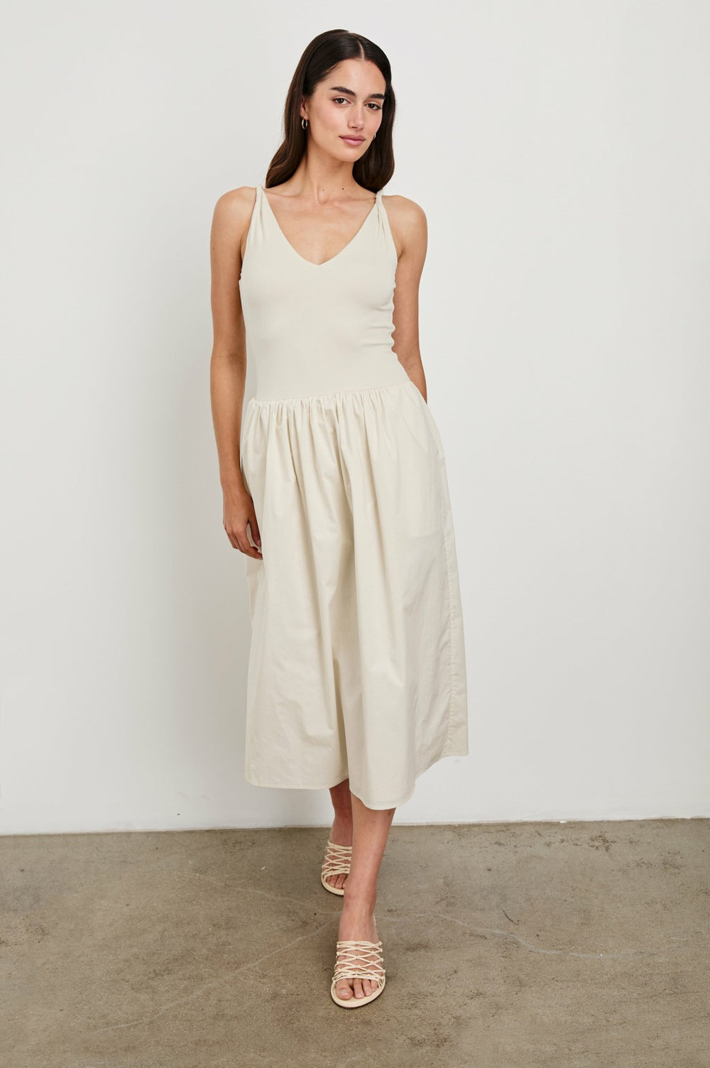 FRANCA DRESS - IVORY| Rails on sale