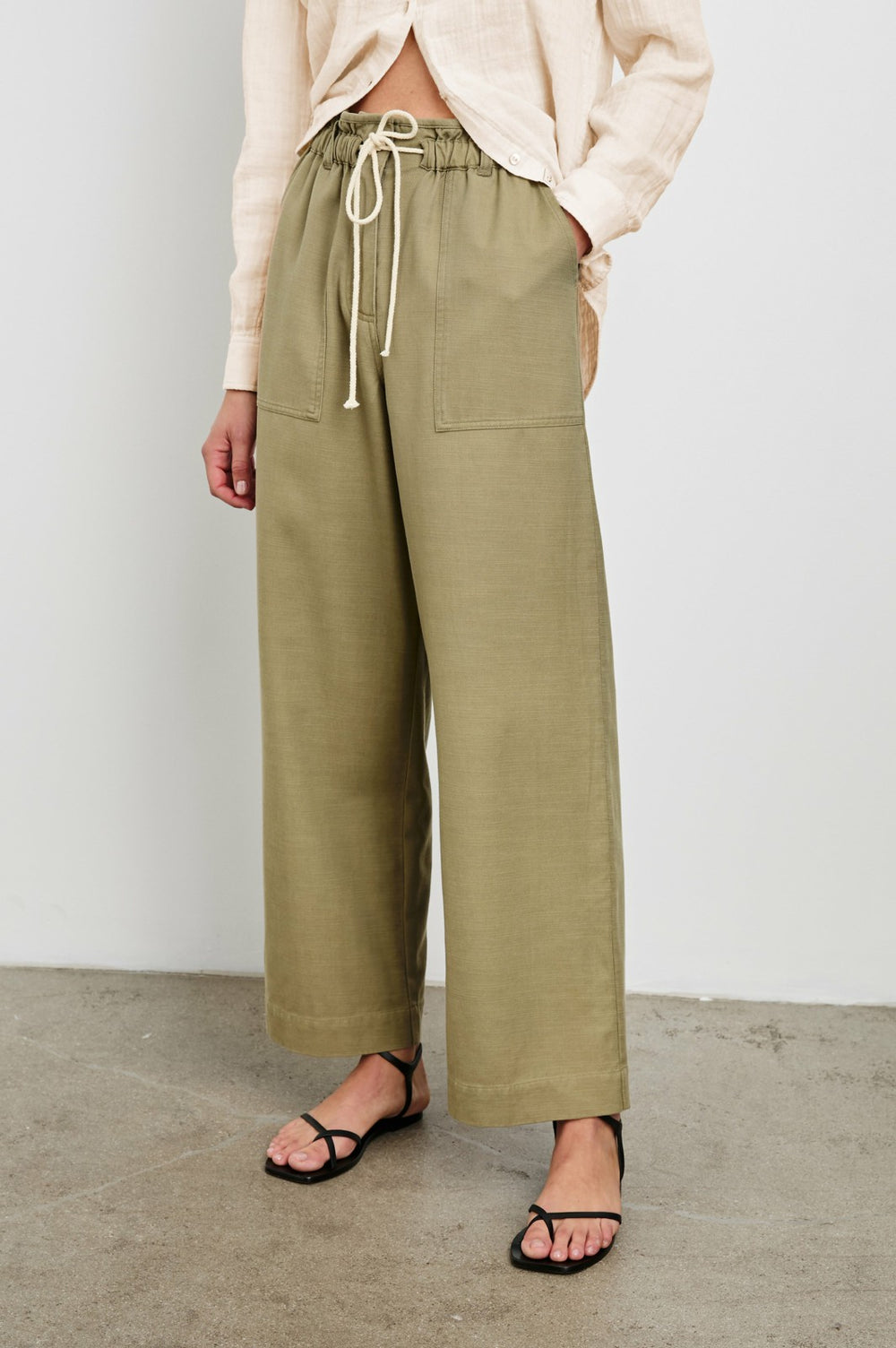 RYAN PANT - PALE OLIVE| Rails sale