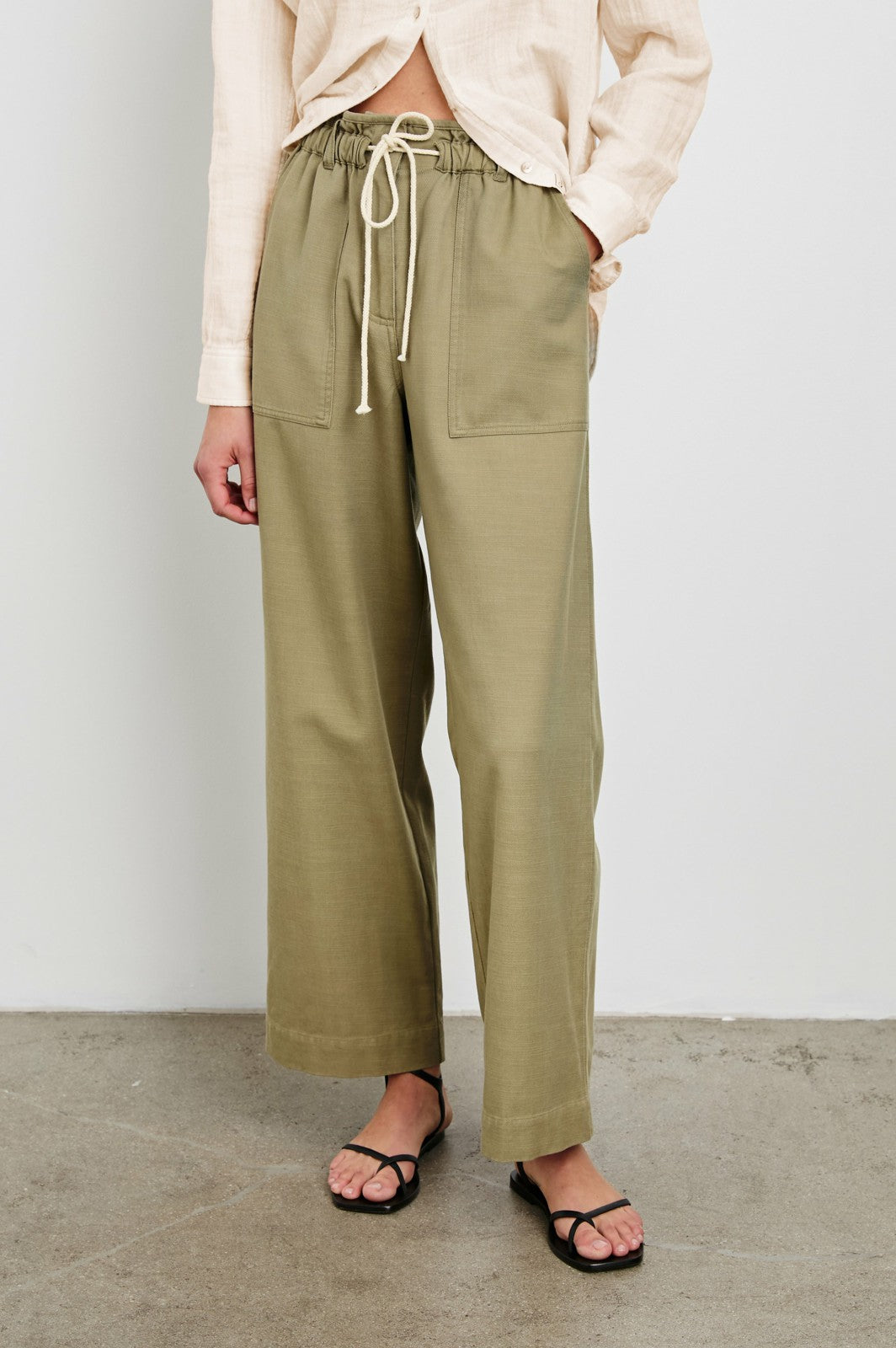 RYAN PANT - PALE OLIVE| Rails sale