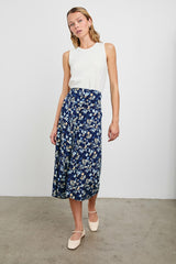 ROSETTA SKIRT - NAVY FLORA| Rails US