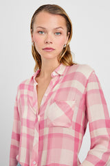 HUNTER SHIRT - IVORY ROSE| Rails sale
