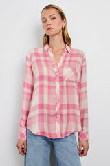 HUNTER SHIRT - IVORY ROSE| Rails sale