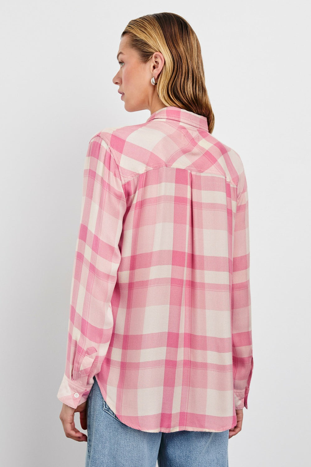 HUNTER SHIRT - IVORY ROSE| Rails sale
