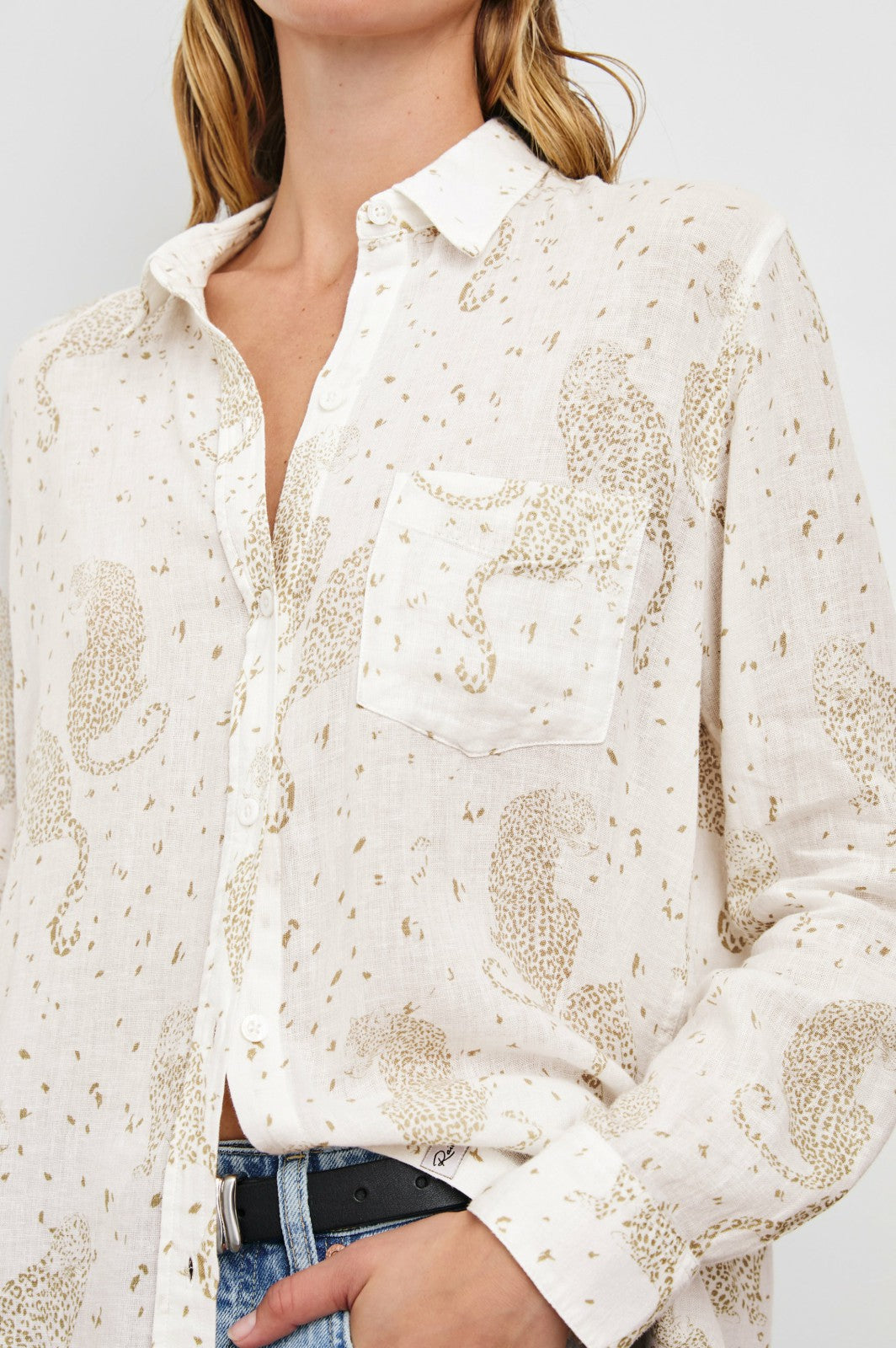 CHARLI SHIRT - CHEETAH SPOTS| Rails online