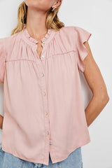 RUTHIE TOP - DUSTY ROSE| Rails outlet