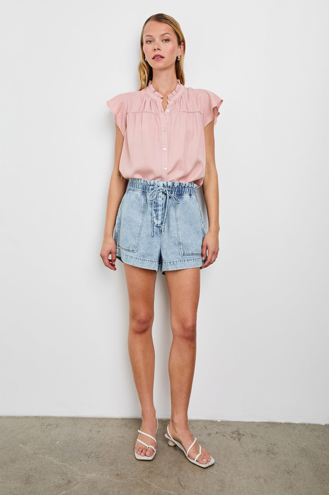 RUTHIE TOP - DUSTY ROSE| Rails outlet