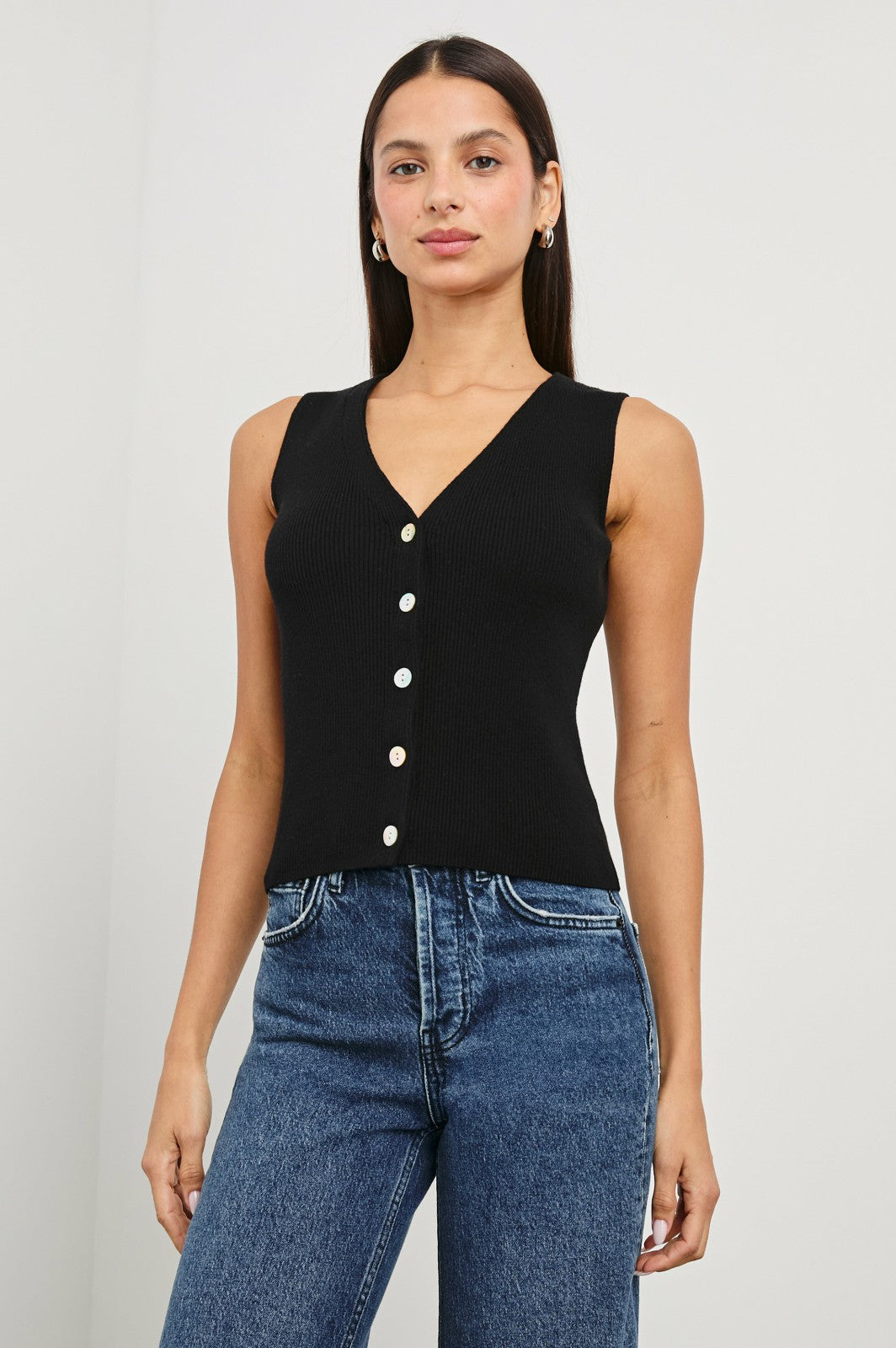 ROSA VEST - BLACK| Rails sale