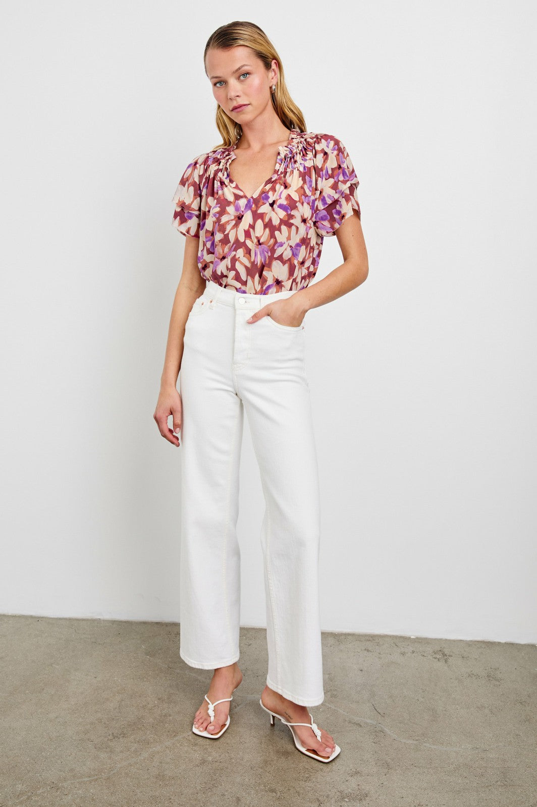 KAMILA TOP - AMARANTH| Rails for sale