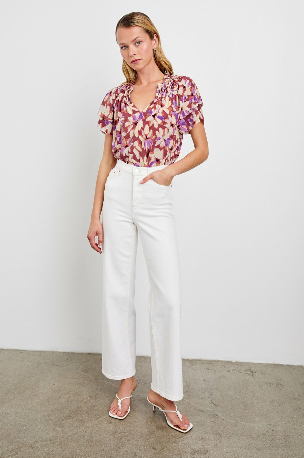 KAMILA TOP - AMARANTH| Rails for sale