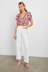 KAMILA TOP - AMARANTH| Rails for sale