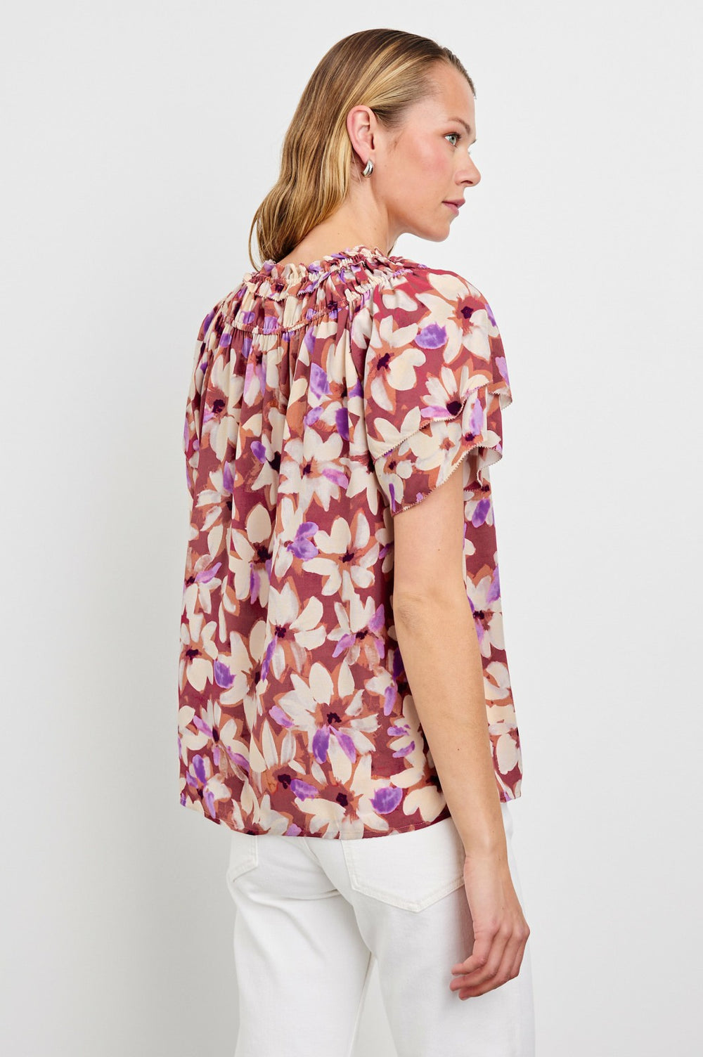 KAMILA TOP - AMARANTH| Rails for sale