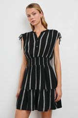 SAMINA DRESS - ASH LENO STRIPE| Rails near me